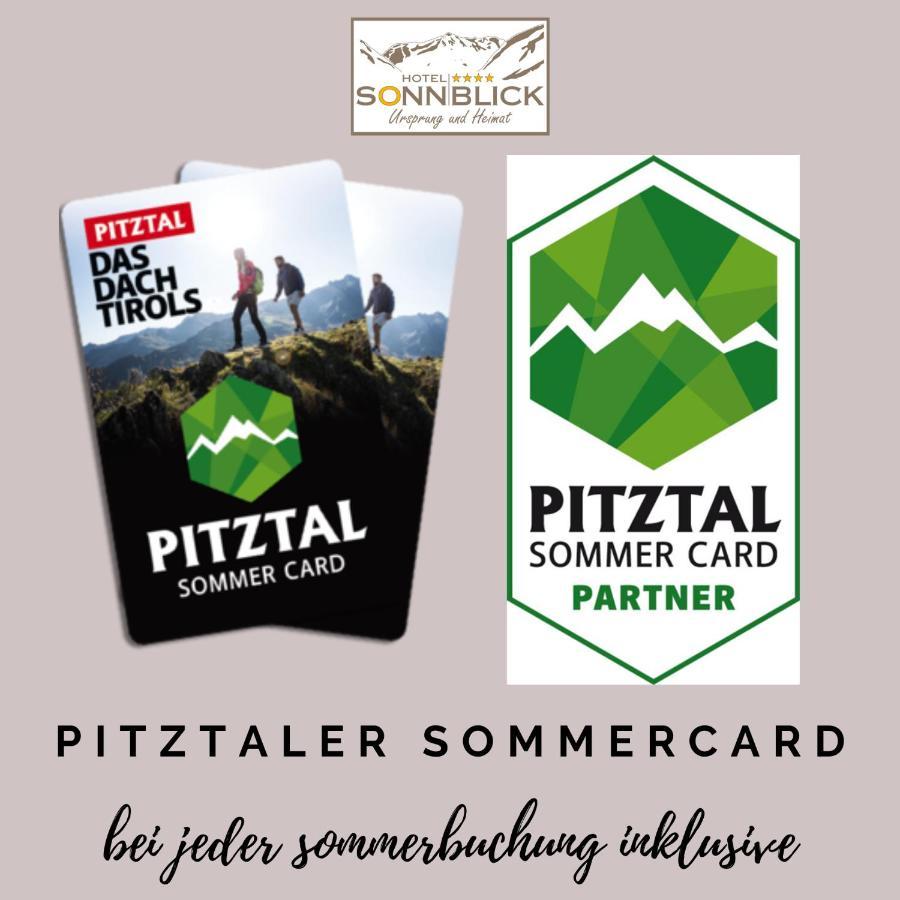 Hotel Sonnblick Sankt Leonhard im Pitztal Kültér fotó