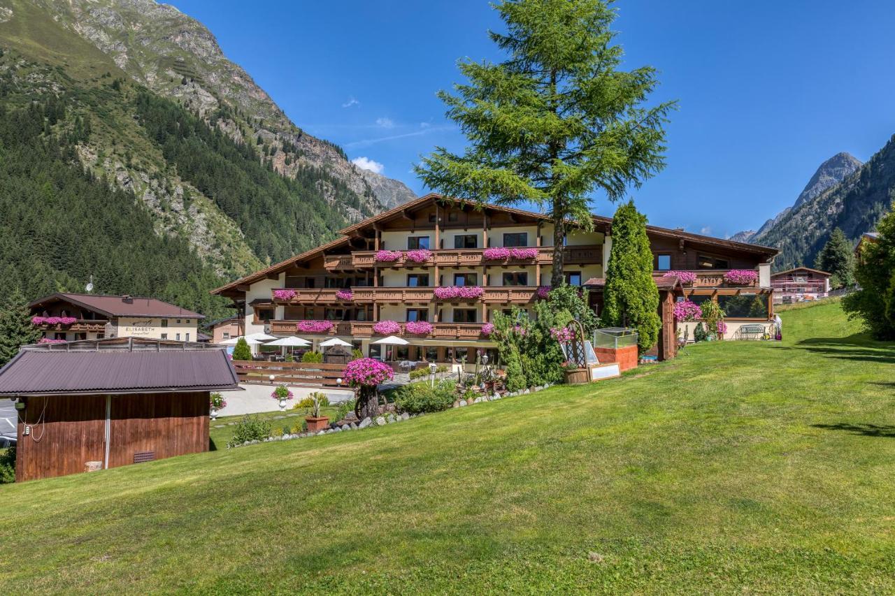 Hotel Sonnblick Sankt Leonhard im Pitztal Kültér fotó