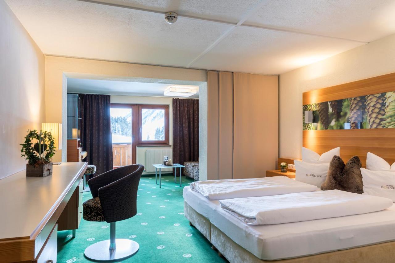 Hotel Sonnblick Sankt Leonhard im Pitztal Kültér fotó