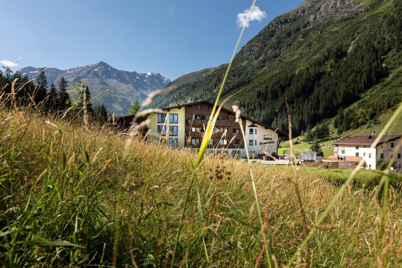 Hotel Sonnblick Sankt Leonhard im Pitztal Kültér fotó